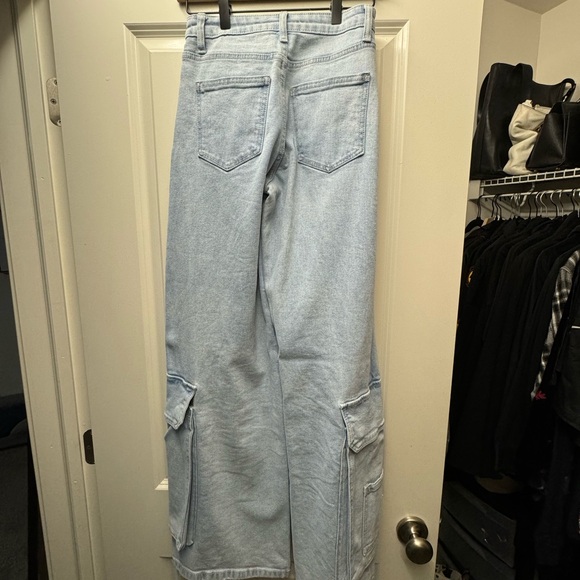 SO Wide Leg Cargo Jeans - Picture 2 of 12